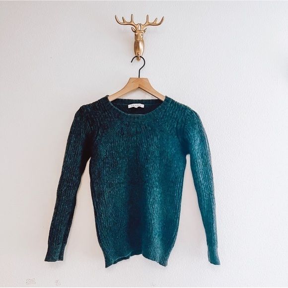 SANDRO Women's Gray Wool Blend Sweater Size 1/Small - Picture 1 of 6